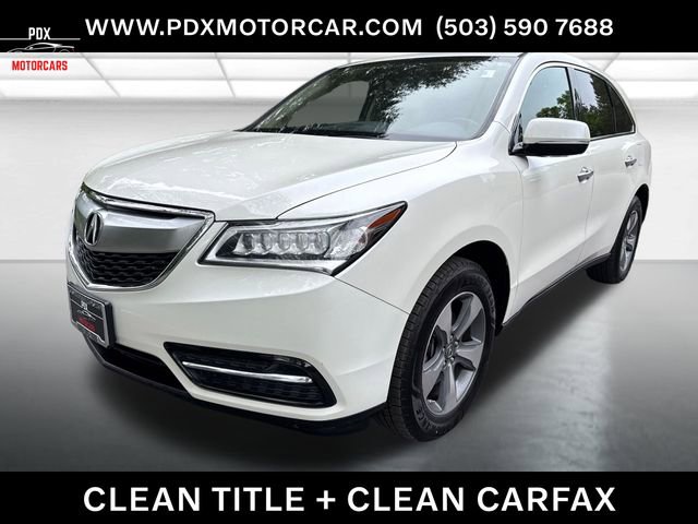 Used 2016 Acura MDX SH-AWD 360° Tour