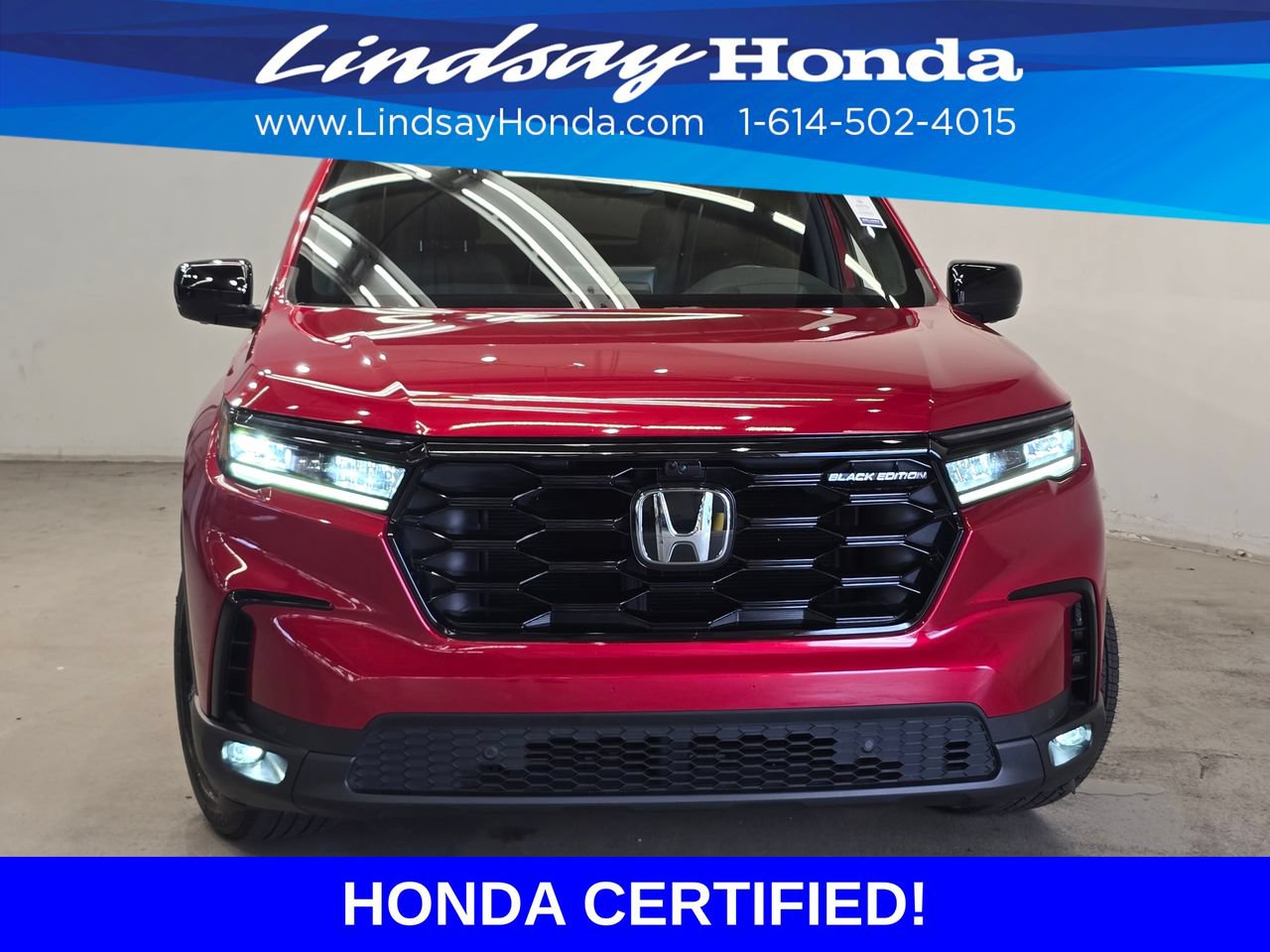 Certified 2025 Honda Pilot Black Edition image 2