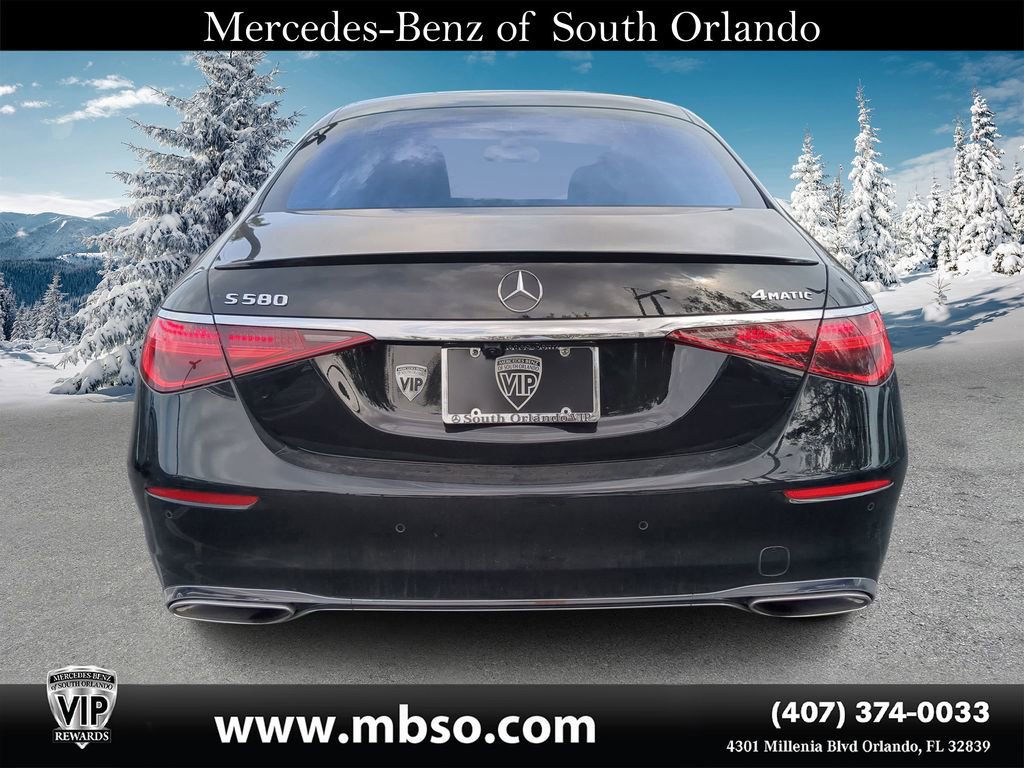 Certified 2021 Mercedes-Benz S 580 4MATIC Sedan image 3
