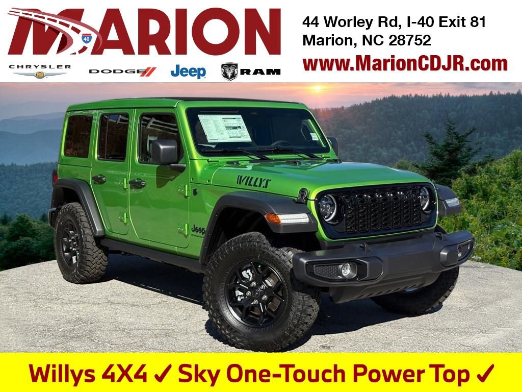 New 2026 Jeep Wrangler Willys image 1