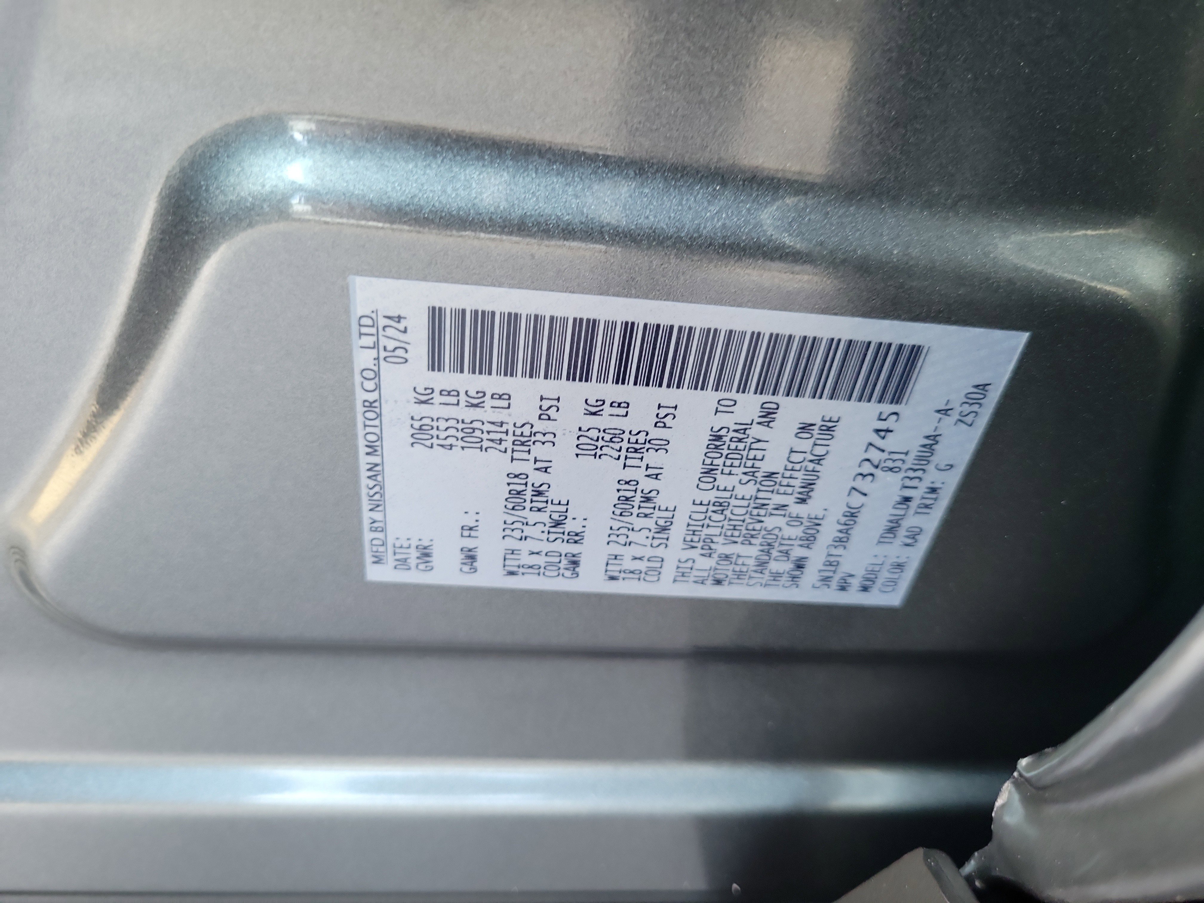 Used 2024 Nissan Rogue SV w/ SV Premium Package image 27