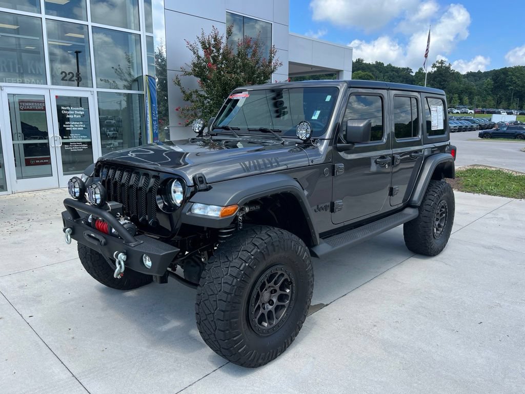 Used 2023 Jeep Wrangler Unlimited Sport w/ Xtreme 35 Tire Package AWD/4WD image 1