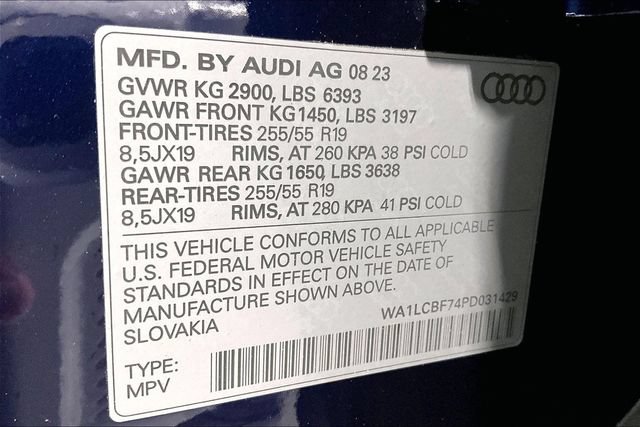 Certified 2023 Audi Q7 2.0T Premium Plus AWD/4WD image 25