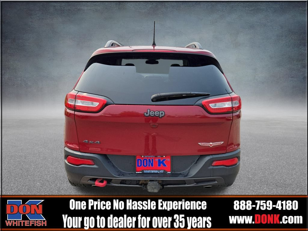 Used 2017 Jeep Cherokee Trailhawk w/ Comfort/Convenience Group AWD/4WD image 7