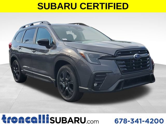 Certified 2025 Subaru Ascent Bronze Edition w/ Onyx Package AWD/4WD 360° Tour