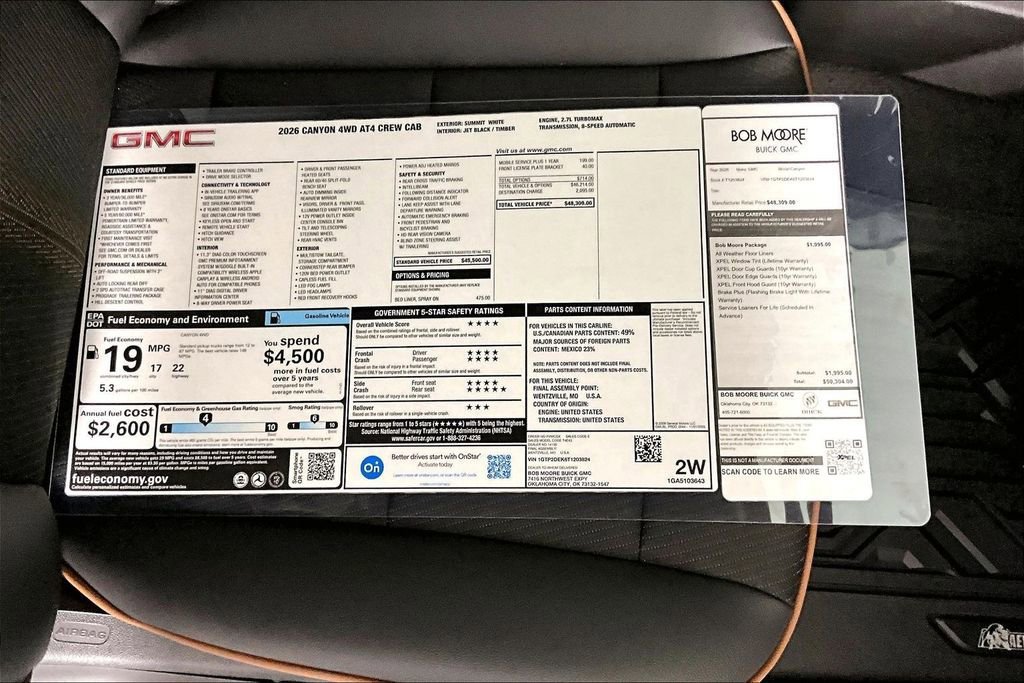 New 2026 GMC Canyon AT4 AWD/4WD image 13