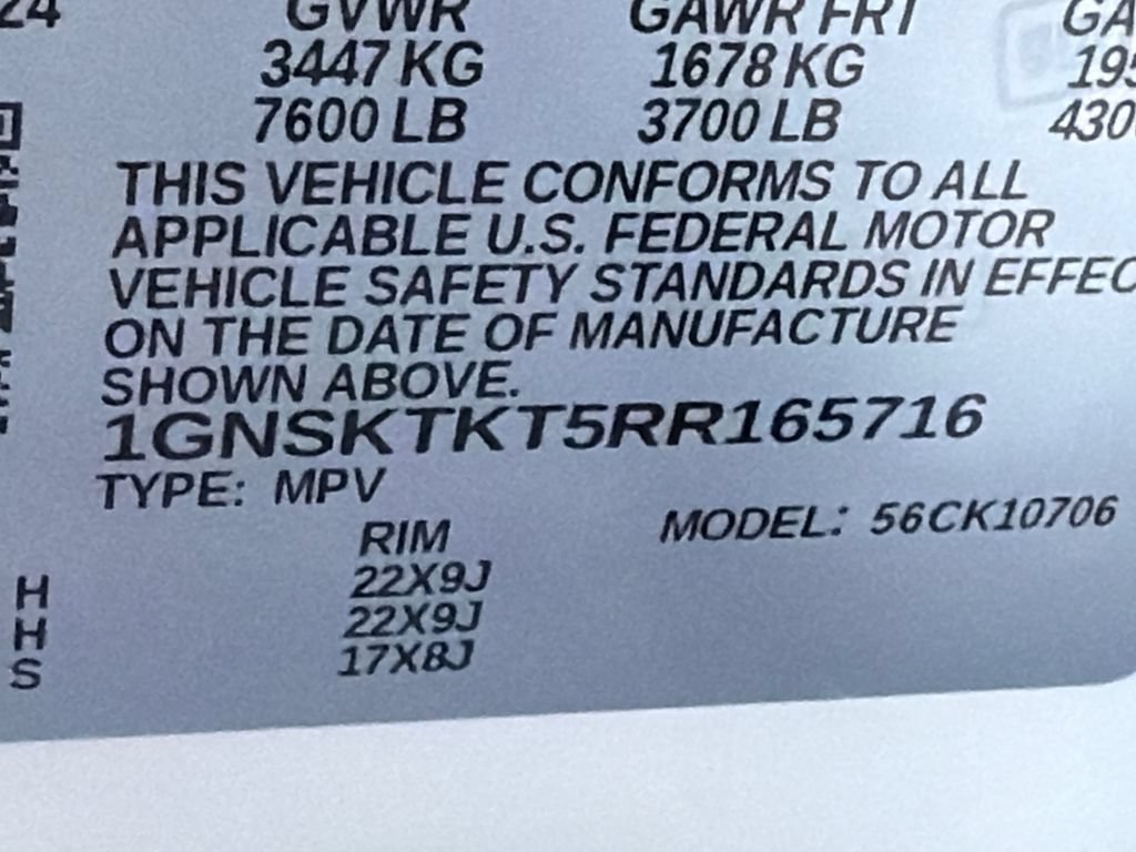 Used 2024 Chevrolet Tahoe High Country AWD/4WD image 34