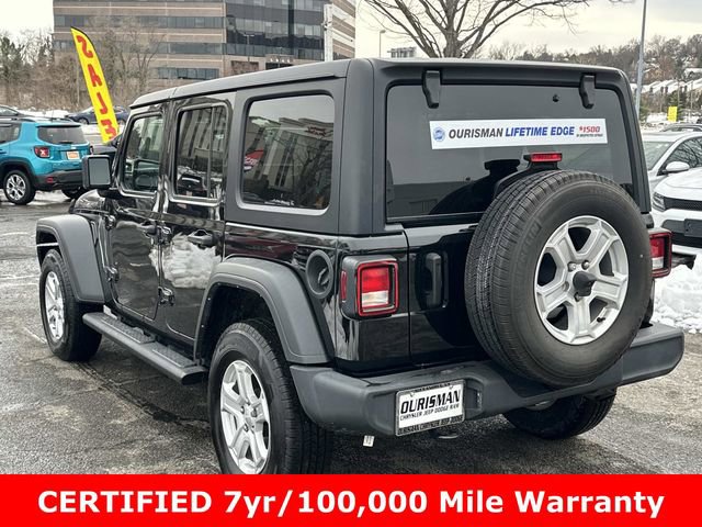 Certified 2022 Jeep Wrangler Unlimited Sport image 4
