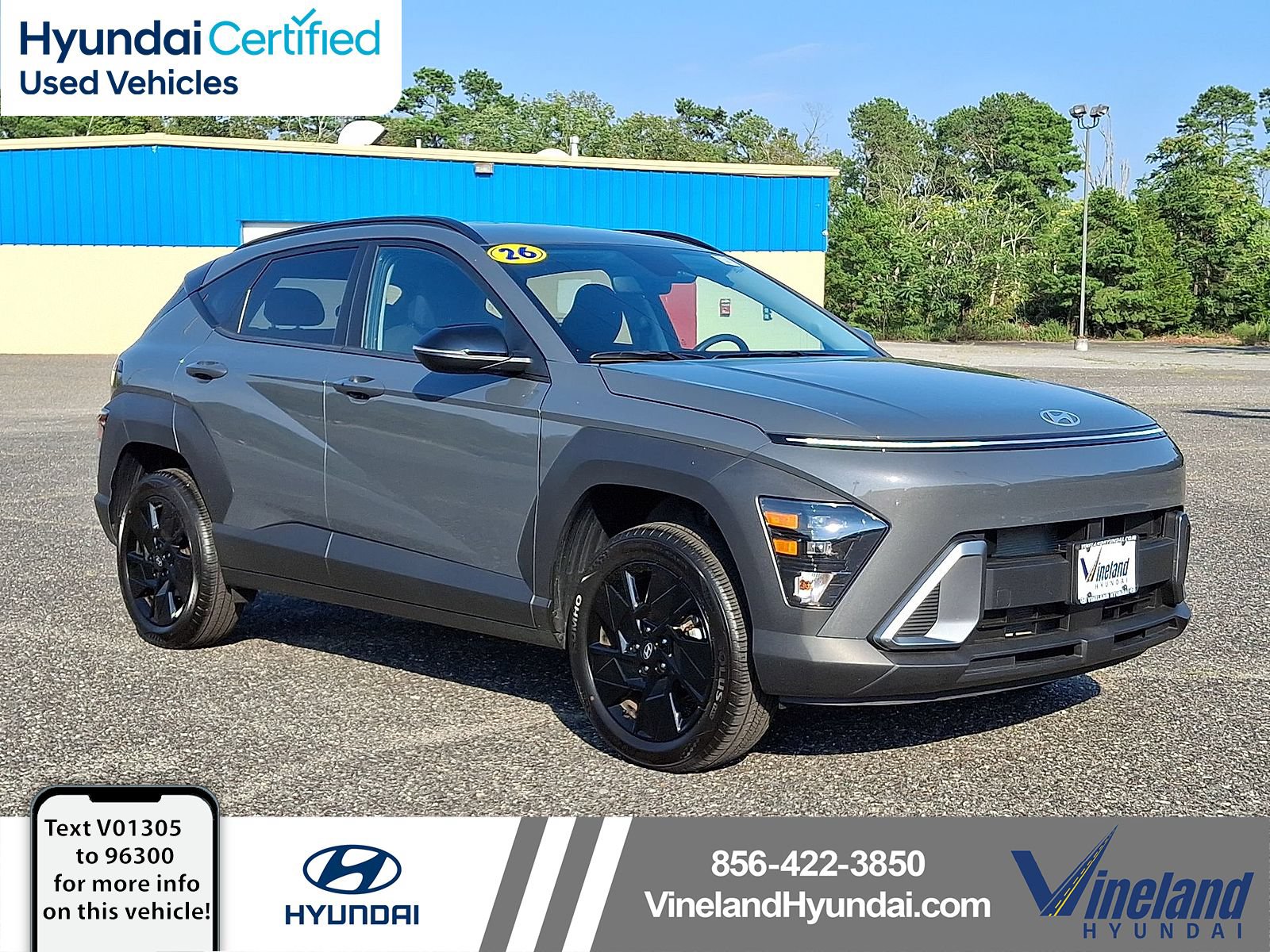 Certified 2026 Hyundai Kona SEL Sport