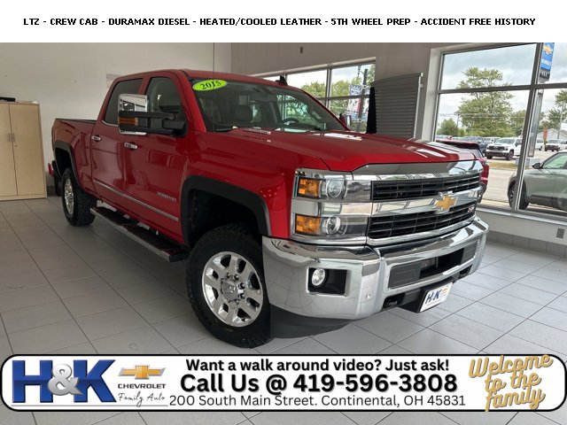 Used 2015 Chevrolet Silverado 3500 LTZ w/ Duramax Plus Package