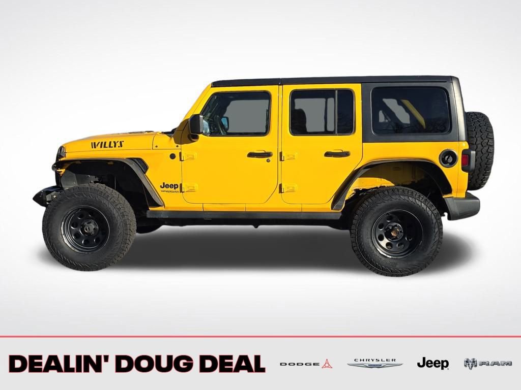 Used 2021 Jeep Wrangler Unlimited Willys image 3