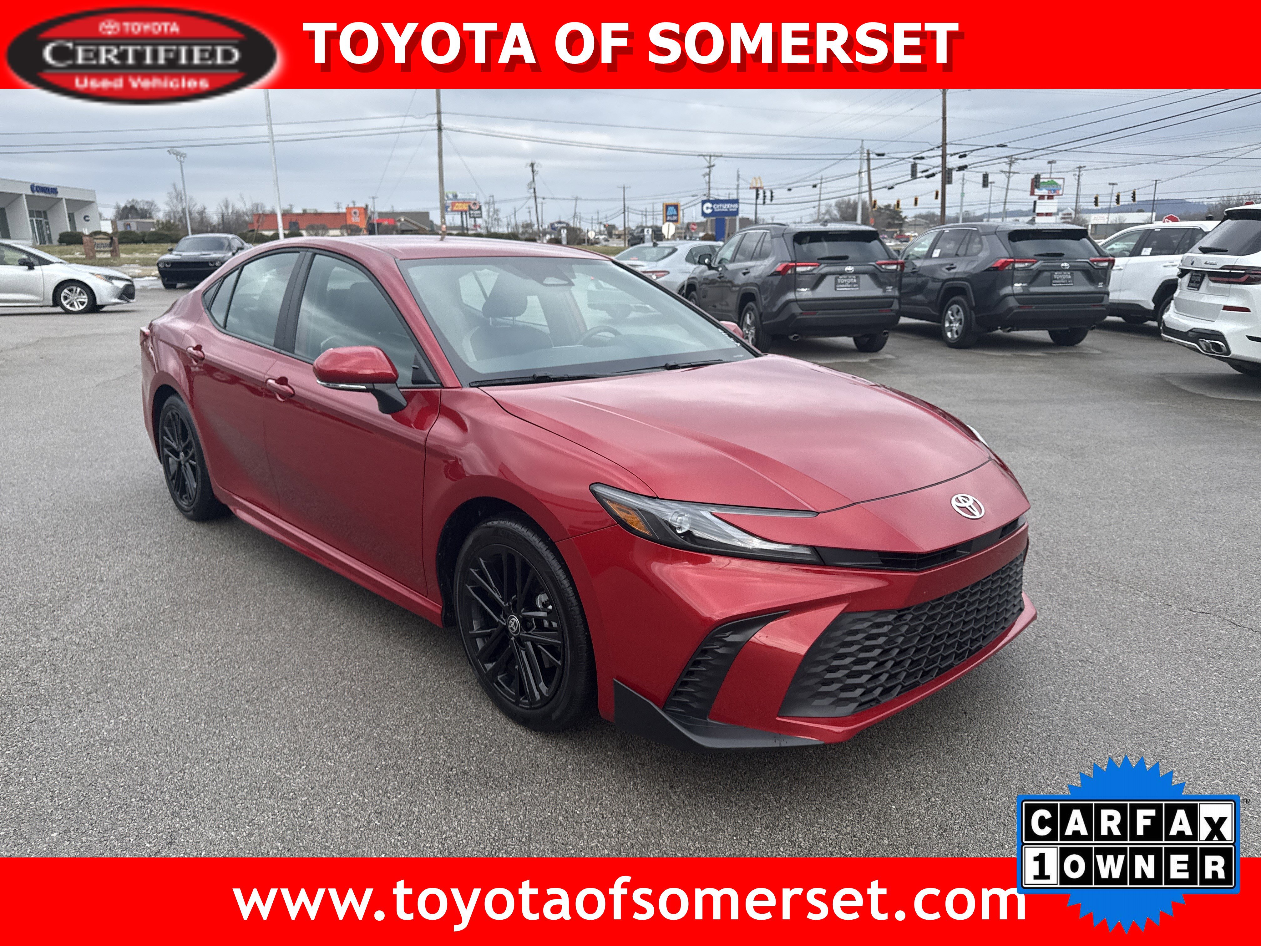 Certified 2025 Toyota Camry SE