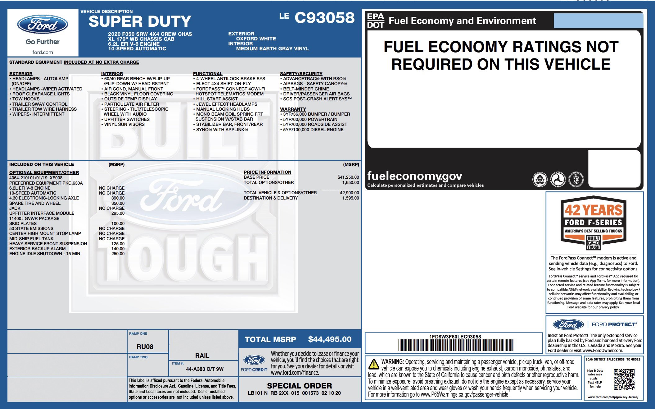 Used 2020 Ford F350 XL image 5