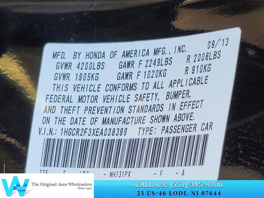 Used 2014 Honda Accord LX image 20