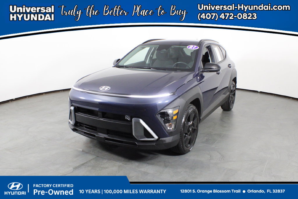 Certified 2027 Hyundai Kona SEL Sport