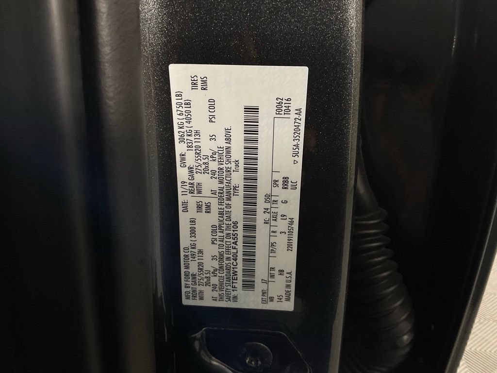 Used 2020 Ford F150 Lariat w/ Equipment Group 502A Luxury RWD image 28