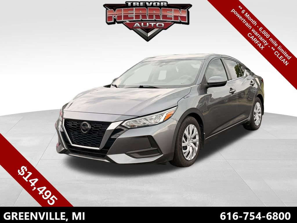 Used 2021 Nissan Sentra S w/ Trunk Package FWD image 1