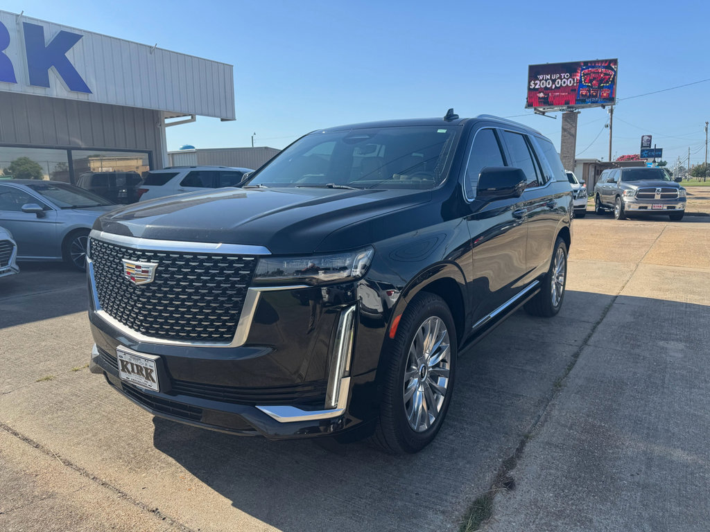 Used 2021 Cadillac Escalade Premium Luxury w/ Driver Assist Tech Package video 1