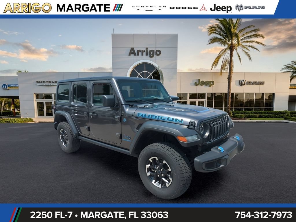 Used 2024 Jeep Wrangler Unlimited Rubicon 4xe AWD/4WD image 2