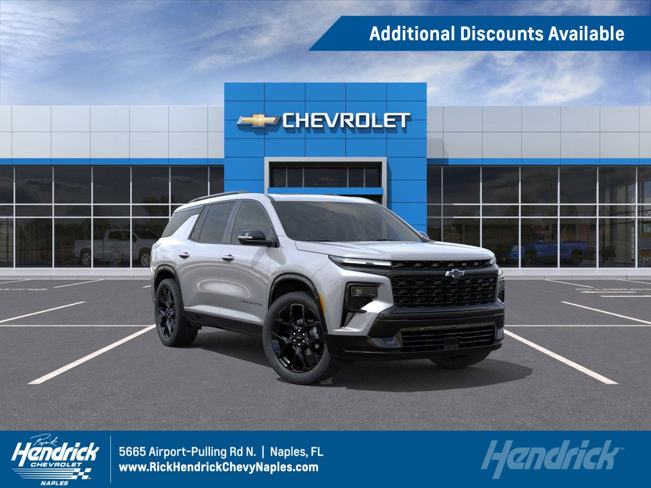 New 2026 Chevrolet Traverse RS image 1