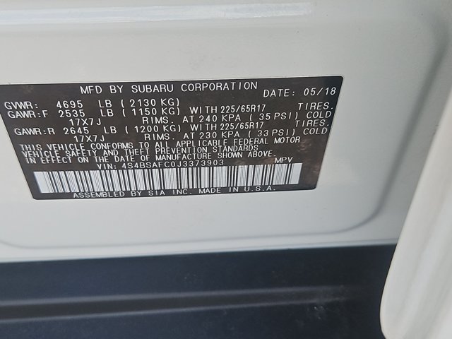 Used 2018 Subaru Outback 2.5i Premium AWD/4WD image 24