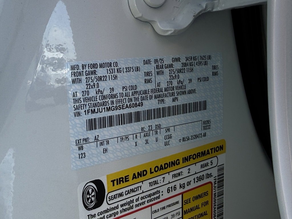 New 2025 Ford Expedition Platinum w/ Stealth Performance Package image 37