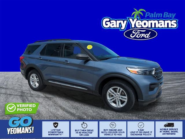 Certified 2021 Ford Explorer XLT w/ Class III Trailer Tow Package AWD/4WD image 1