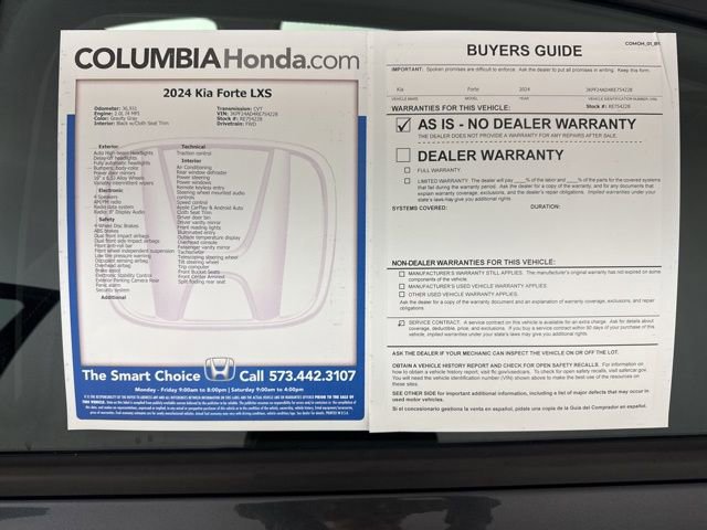 Used 2024 Kia Forte LXS image 35