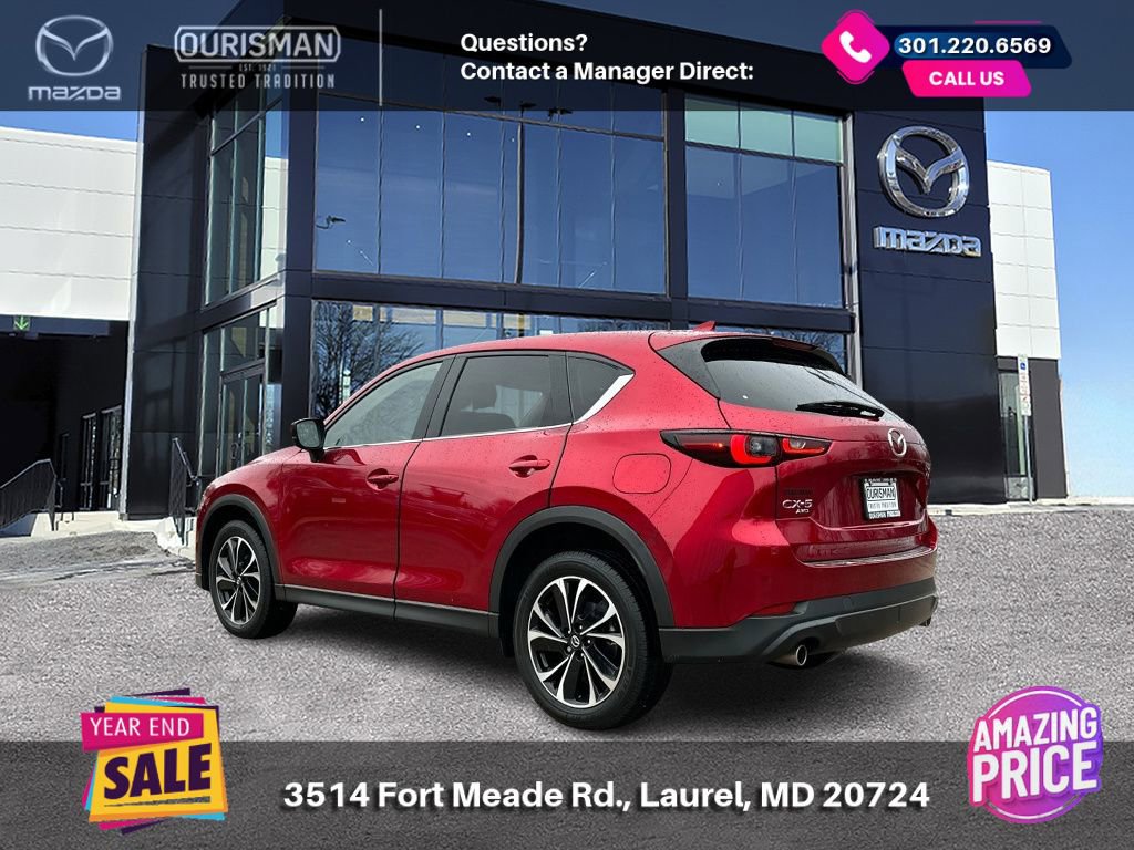 Used 2022 MAZDA CX-5 AWD 2.5 S w/ Premium Plus Pkg video 3