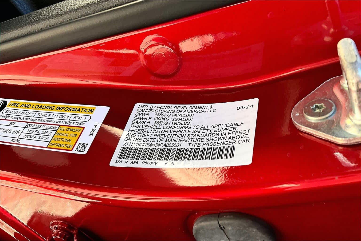 Used 2024 Acura Integra A-Spec FWD image 35