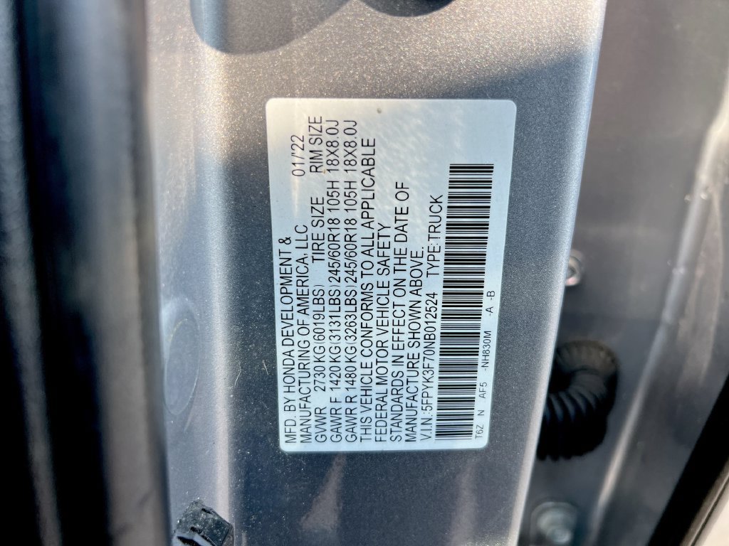 Used 2022 Honda Ridgeline RTL-E image 27