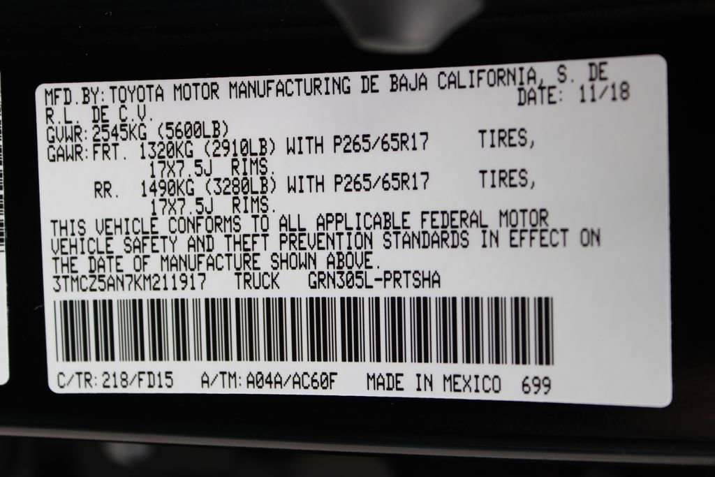 Used 2019 Toyota Tacoma TRD Sport image 61