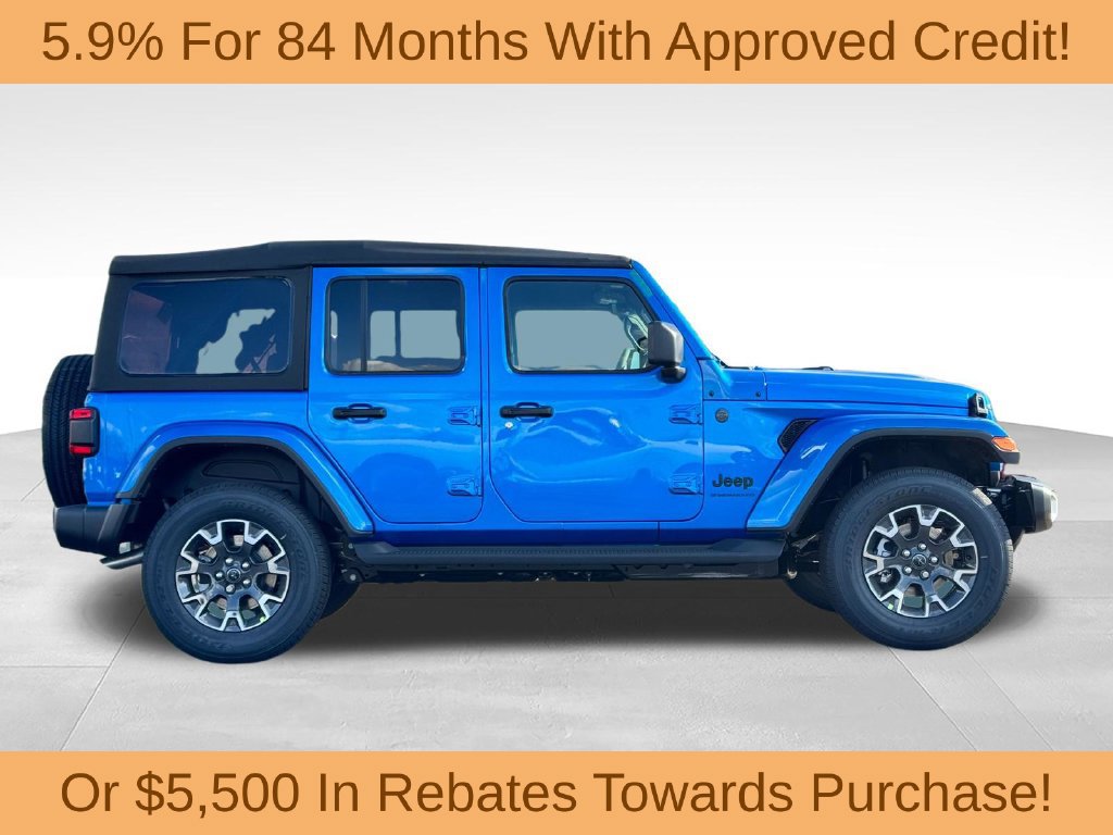 New 2026 Jeep Wrangler Unlimited Sahara AWD/4WD image 8