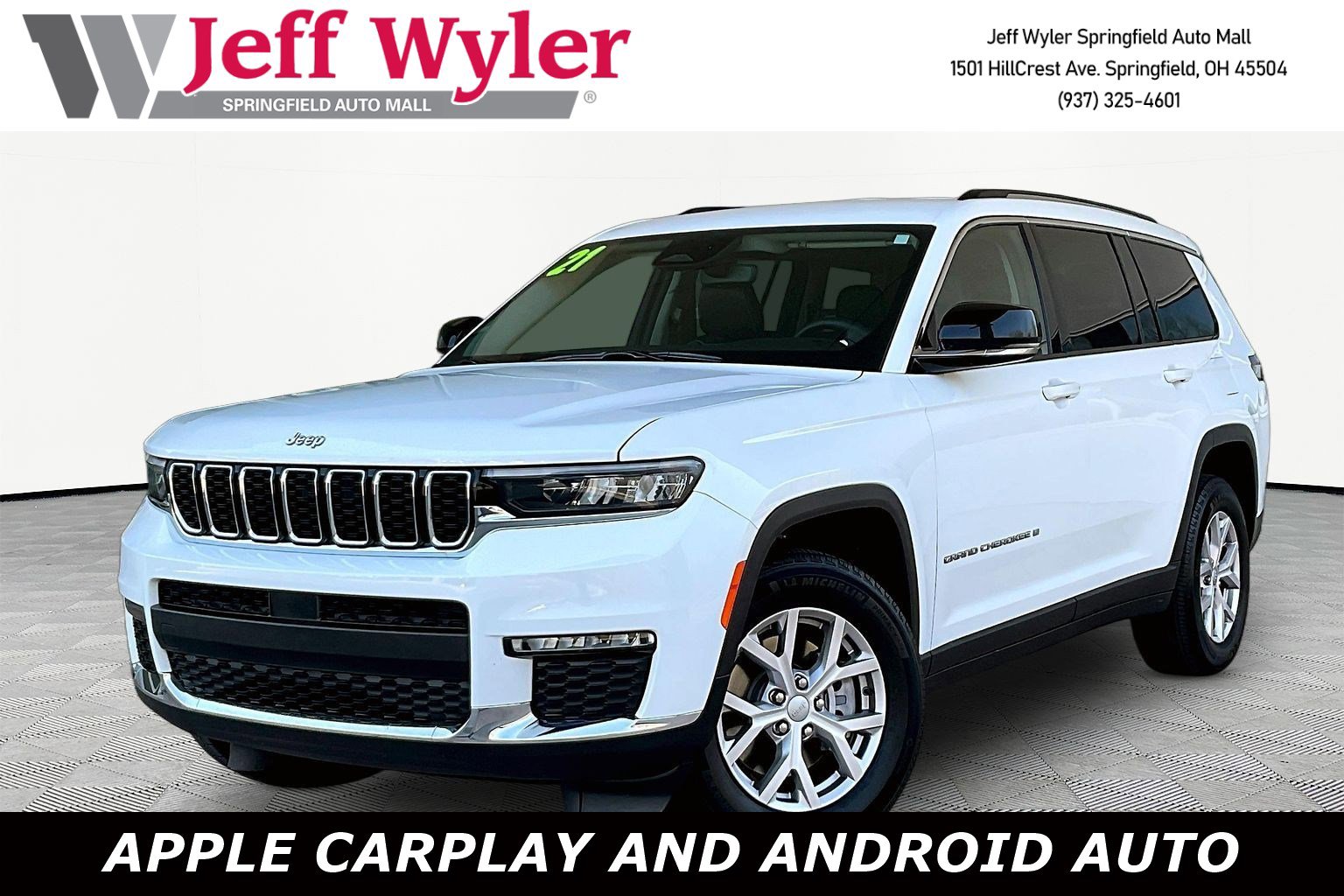 Used 2021 Jeep Grand Cherokee L Limited AWD/4WD image 1
