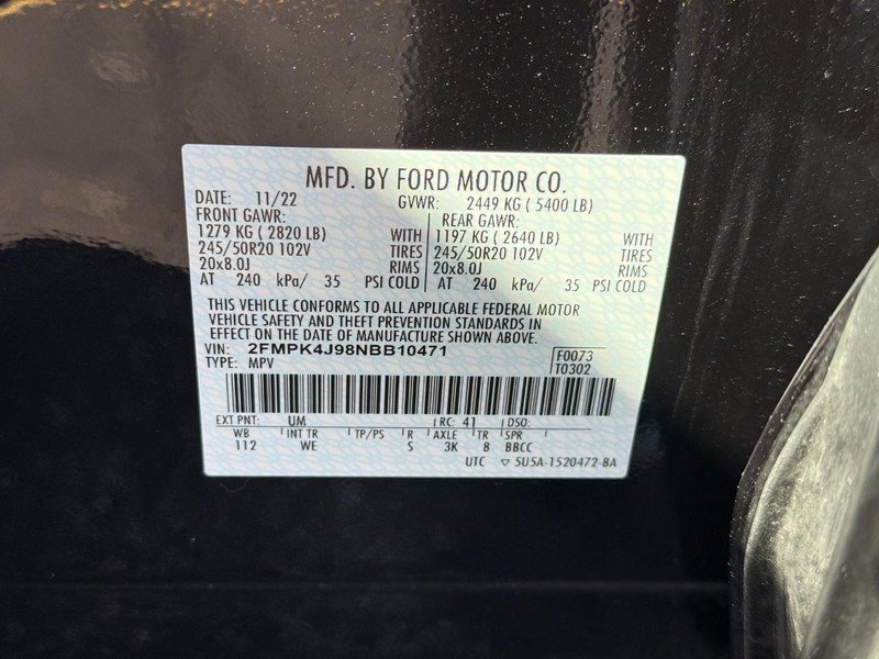 Certified 2022 Ford Edge ST-Line image 30