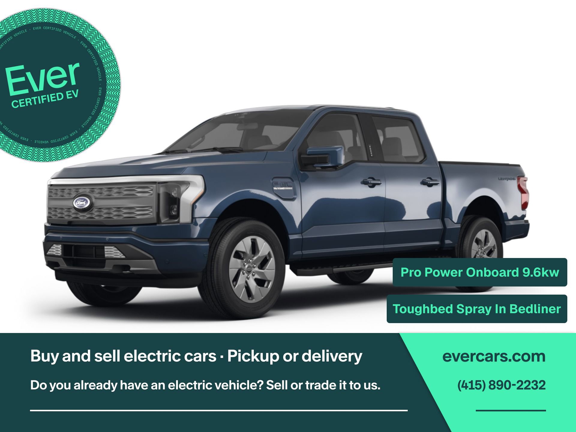 Used 2023 Ford F150 Lightning XLT w/ Equipment Group 312A High
