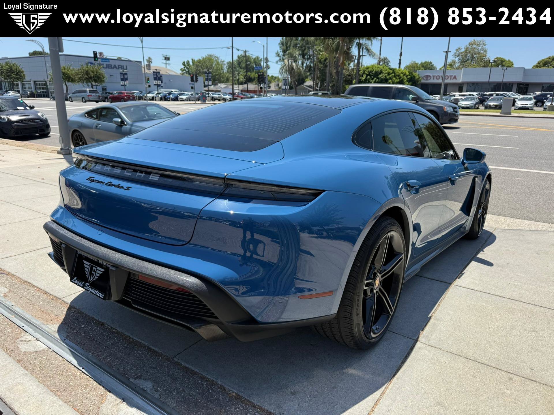 Used 2021 Porsche Taycan Turbo S AWD/4WD image 7