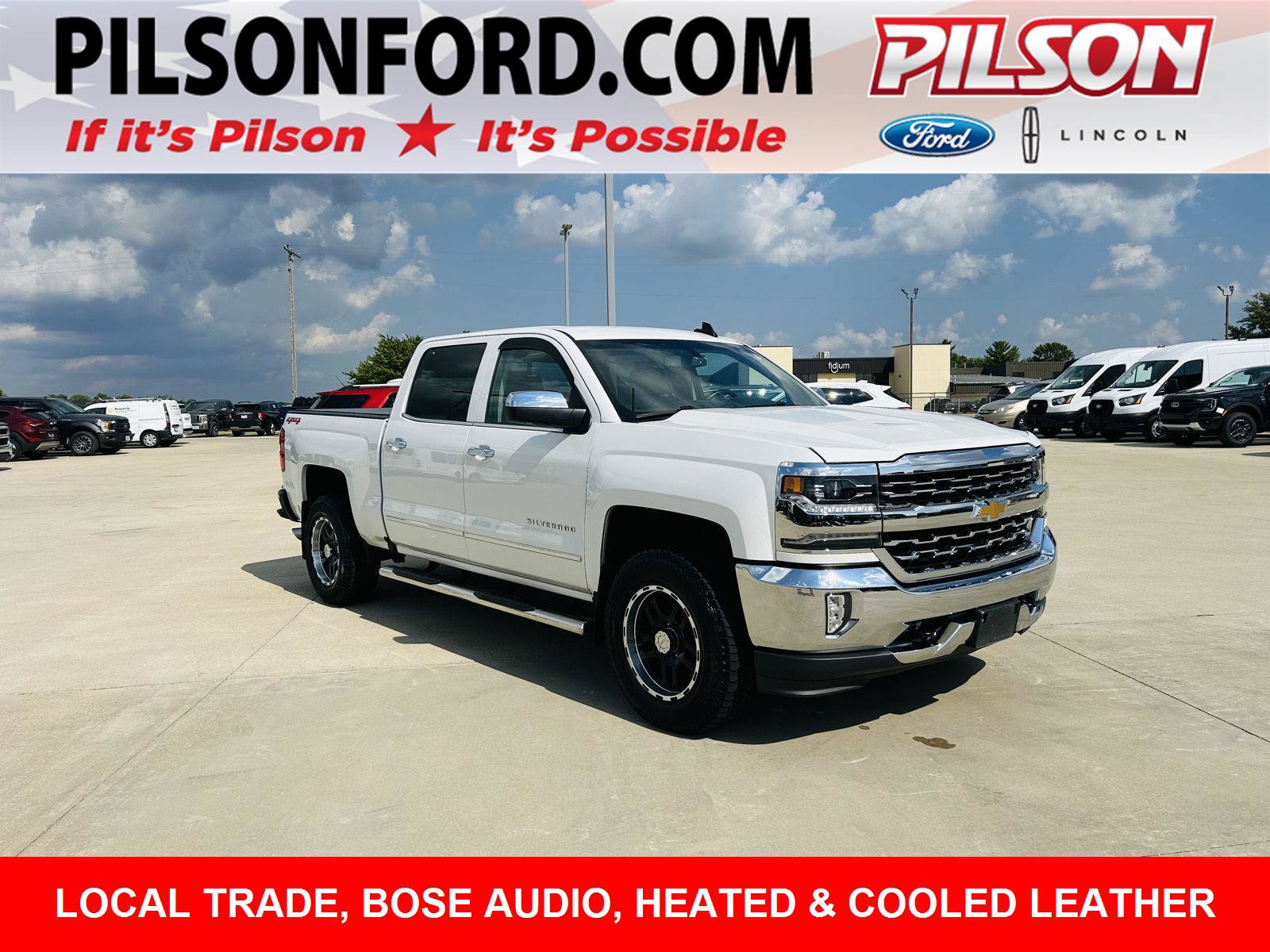 Used 2018 Chevrolet Silverado 1500 LTZ w/ Sport Package