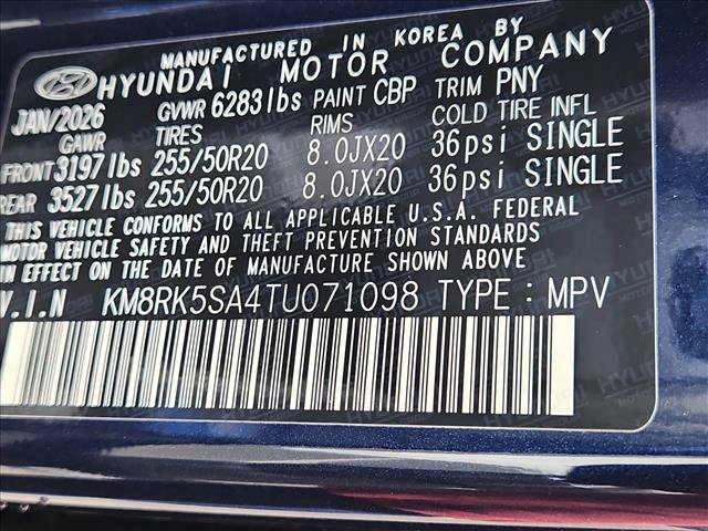 Certified 2026 Hyundai Palisade Limited FWD image 2