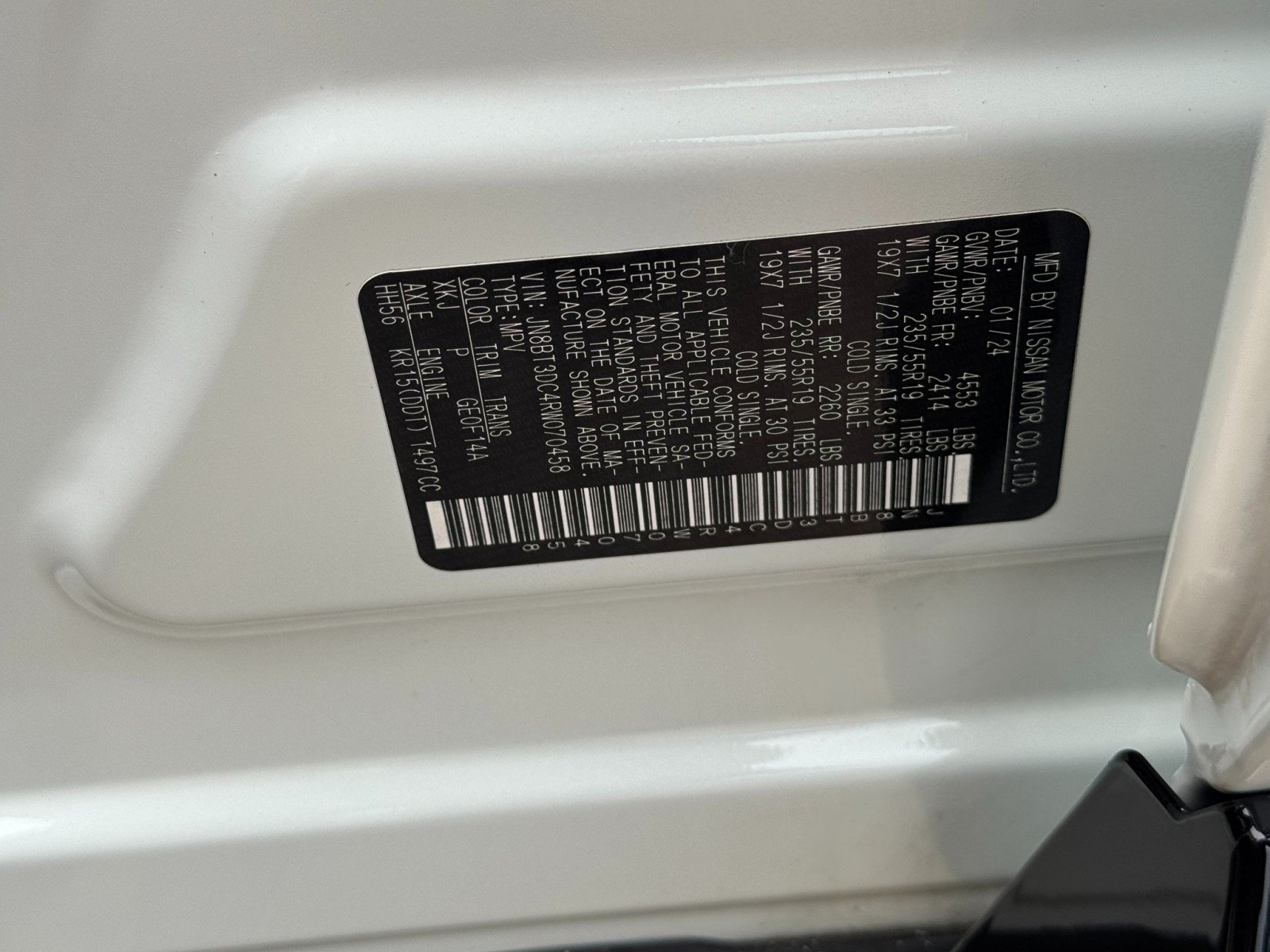 Used 2024 Nissan Rogue Platinum w/ Platinum Premium Package FWD image 44