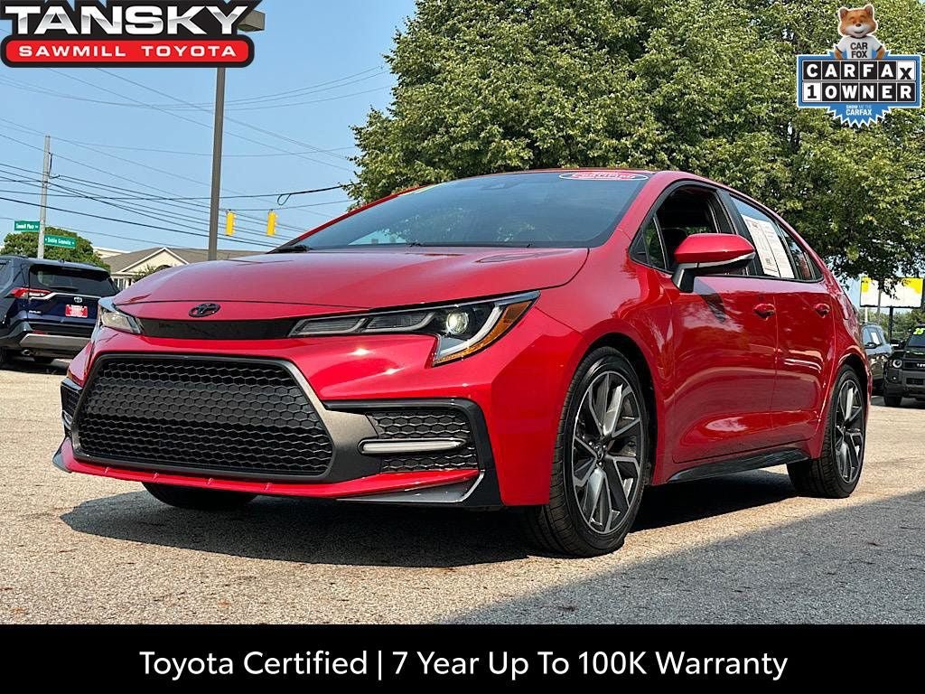 Certified 2021 Toyota Corolla XSE w/ Carpet Mat Package (TMS)