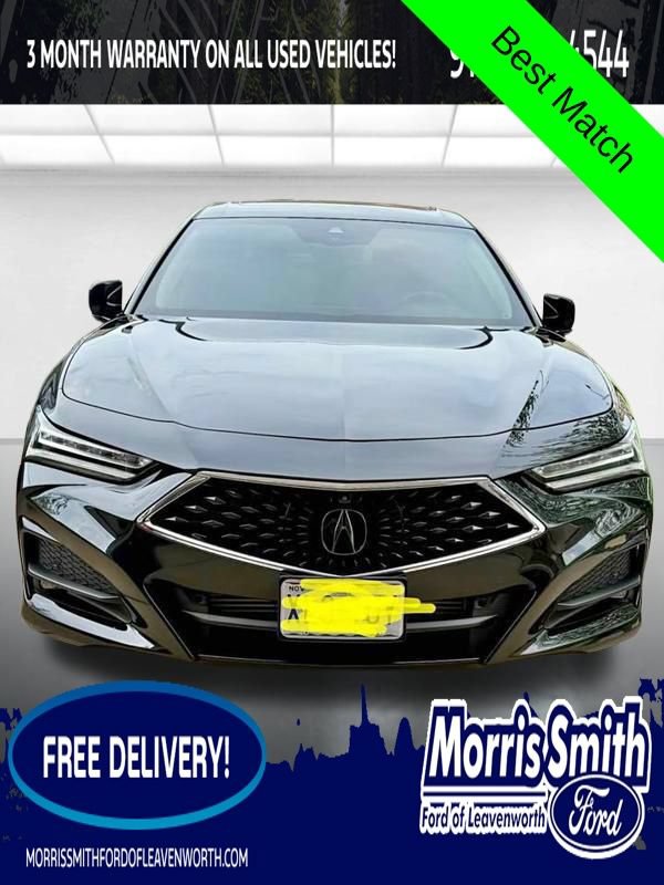 Used 2021 Acura TLX w/ Advance Package AWD/4WD image 1