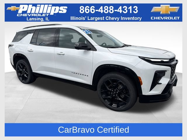 Certified 2024 Chevrolet Traverse RS w/ LPO, Floor Liner Package AWD/4WD image 1