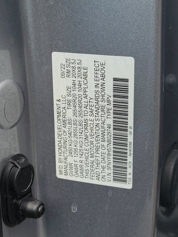 Certified 2022 Honda Passport EX-L image 34