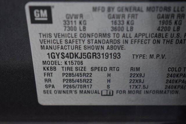 Used 2016 Cadillac Escalade Platinum AWD/4WD image 47