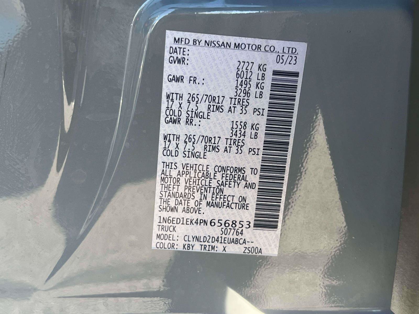 Used 2023 Nissan Frontier PRO-4X w/ Pro Convenience Package AWD/4WD image 25