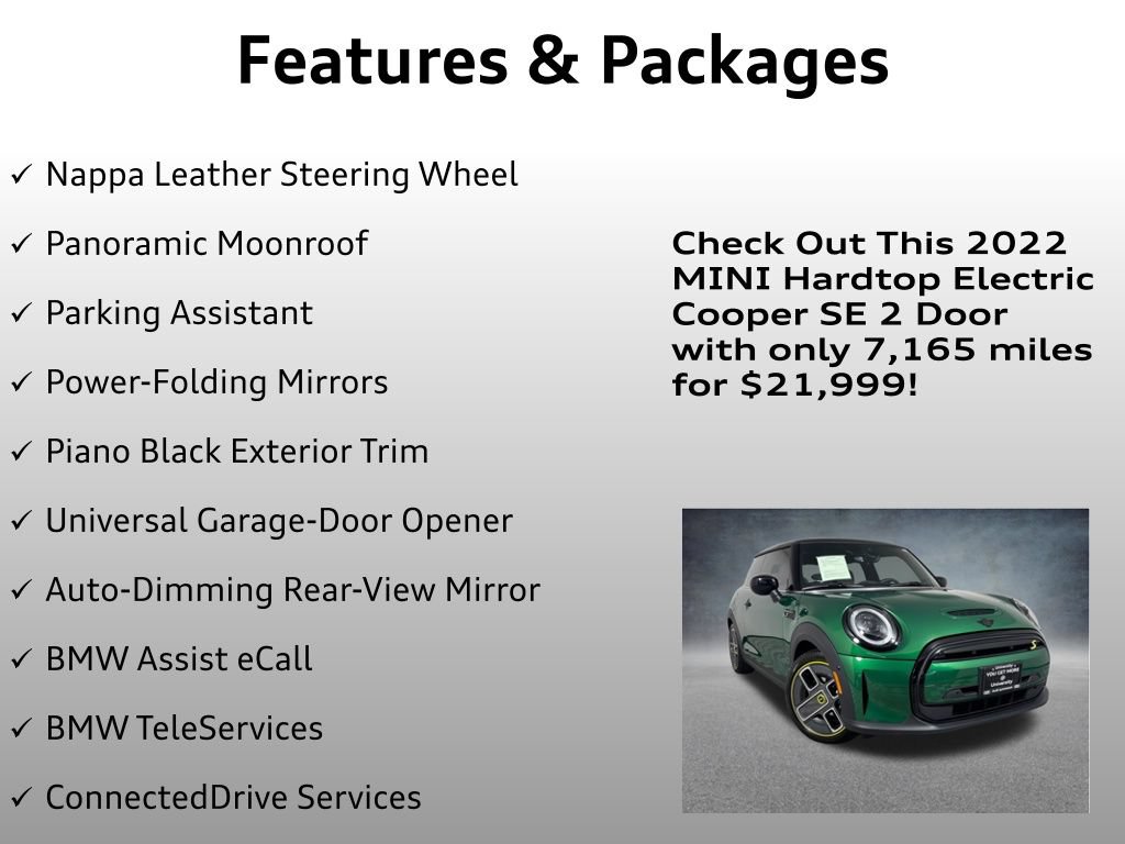 Used 2022 MINI Cooper SE FWD image 24