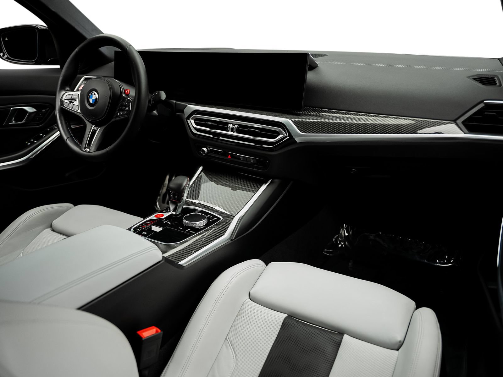 Used 2024 BMW M3 Competition w/ M Carbon Exterior Package RWD image 61