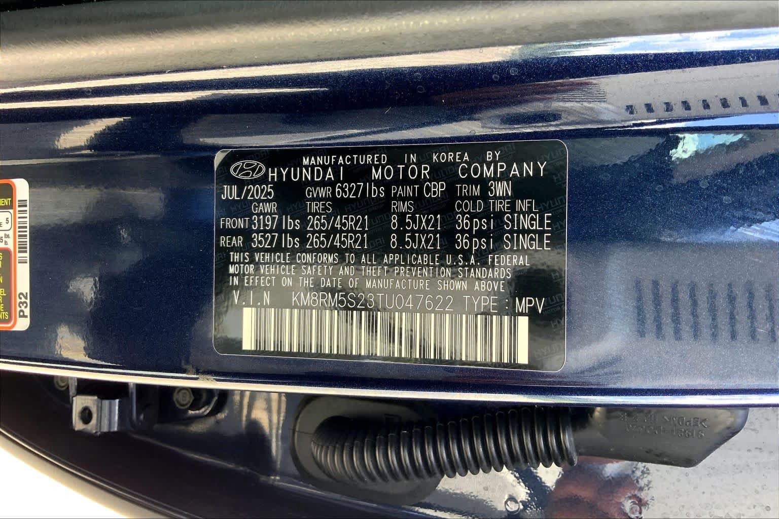 Certified 2026 Hyundai Palisade Calligraphy FWD image 69