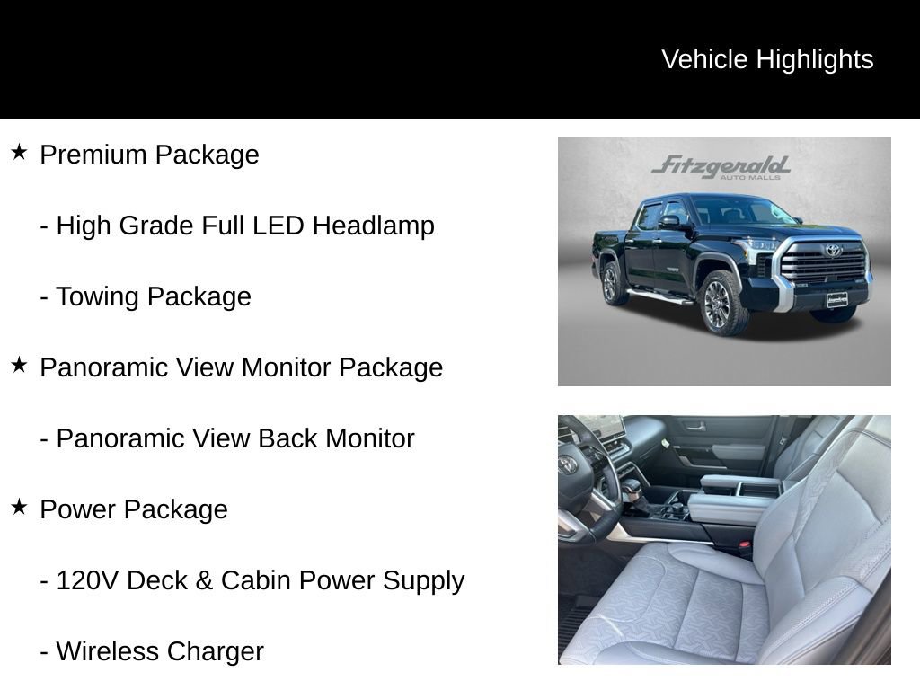 Used 2023 Toyota Tundra Limited AWD/4WD image 9